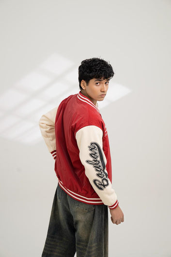 Red Varsity Jacket